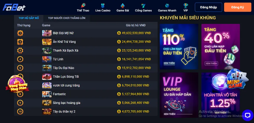 Bước 4 - Quay thưởng và nhận Jackpot